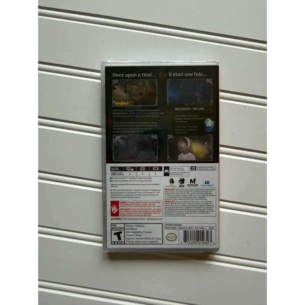 New Nintendo Switch Game